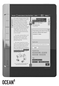 Copia's Ocean6 eReader